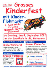 Kinderfest der Dorfgemeinschaft St. Katharinen
